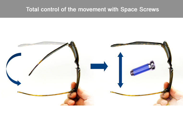 obe space screws for glasses