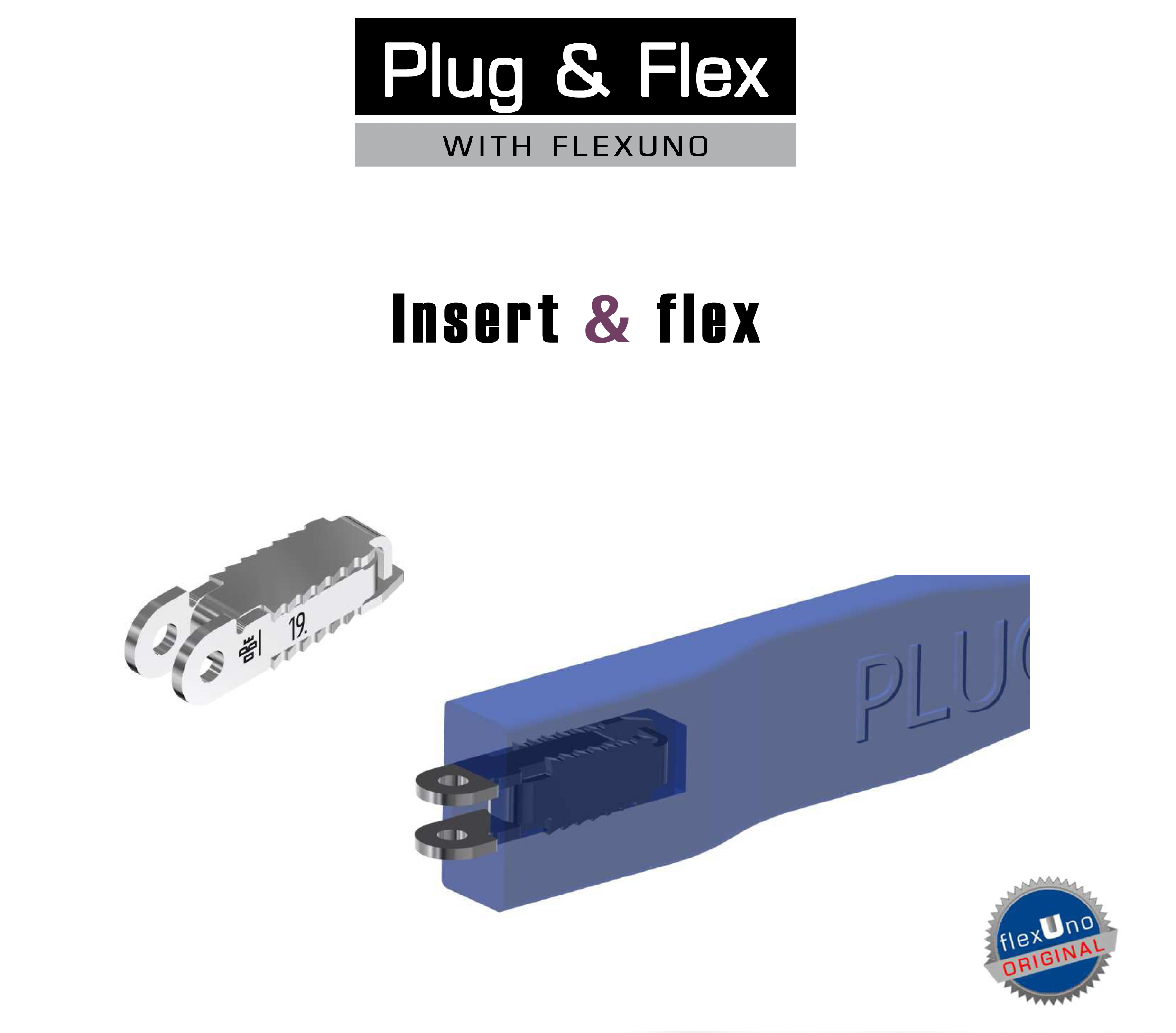 plug&flex hinges