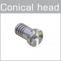 99-018XX Conical head screws plus-minus head