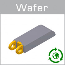 60-24061 Wafer titanium for resistance welding 
