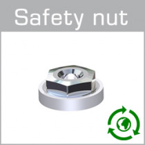 93-02525 Safety nut M1.2 